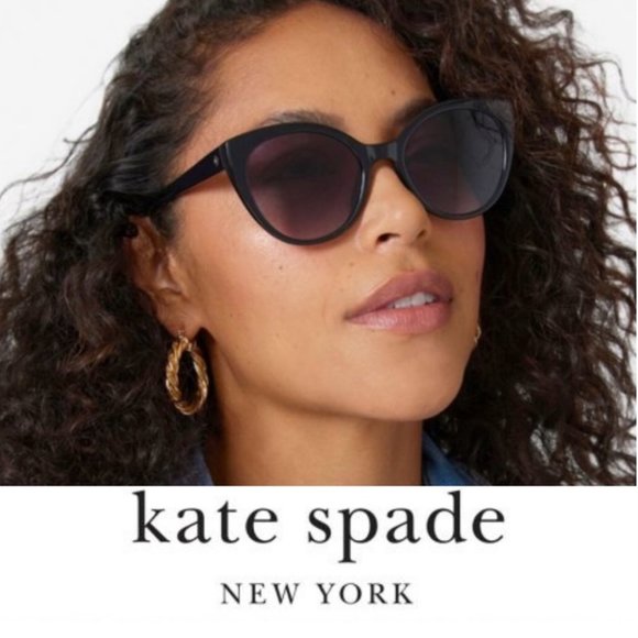 kate spade Accessories - Kate Spade New Samantha Black Sunglasses with Dustcover Bag